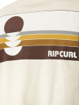 Rip Curl SURF REVIVIAL PEAKIN Vintage White pánské tričko krátkým rukávem