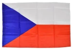 SPORTTEAM Vlajka ČR 90x60 / Vlajka / 100% nylon / 90x60 cm