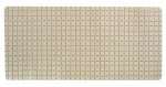 MSV protiskluzová podložka do vany QUADRO Premium béžová / SBS kaučuk / 36 x 76 cm