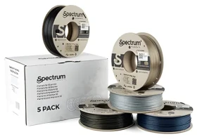 Spectrum PLA Glitter 5x250g Mix / 3D filament / 1.75 mm (80753)
