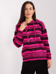 Sweter BA SW model 19034197 czarno różowy - FPrice Velikost: jedna velikost