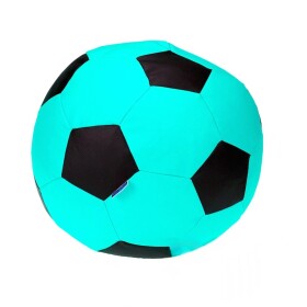 FRONTI Sedací vak - míč 80 cm - mentolová + černá
