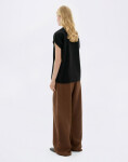Tričko Thinking MU Flower Cord Black Volta Tee BLACK
