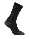 Pánské merino turistické ponožky ICEBREAKER Mens Hike+ Ultralight Crew, Black/Obsidian velikost: 42-44 (M)