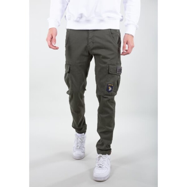 Alpha Industries Kalhoty Petrol Patch Pants greyblack 30