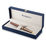 Plnicí pero Waterman Hémisphére The Understated Edit Copper Red GT, hrot F