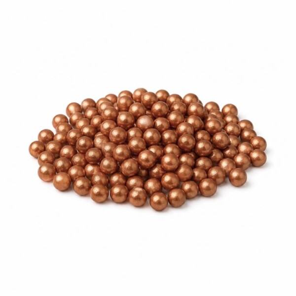 Dortisimo Cukrové perly bronzové 4 mm (50 g)