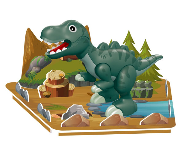 Magnetická stavebnice Tyrannosaurus