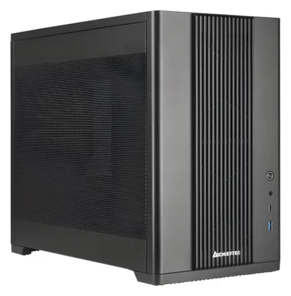 CHIEFTEC BX-10B-M-OP černá / PC skříň / Mini Tower / mATX, Mini-ITX / Bez zdroje / USB-C / 2 roky záruka (BX-10B-M-OP)