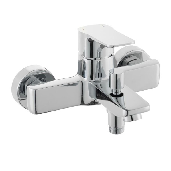 Vanová baterie SAT Cube Way bez sprchového setu 150 mm chrom CU222 CU222