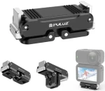 PULUZ Magnetický kovový držák pro DJI Osmo Nano černý / Držák / Magnetický / Hliník / 1/4" a studená patka (PU794B)