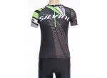 Silvini Team dětský dres black/green vel. 134-140