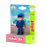 Igráček Pilot figurka příslušenstvím