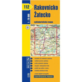 70T(112)-Rakovnicko, Žatecko (cyklomapa)