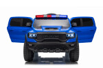 Mamido Elektrické autíčko Dodge Ram modré s majáky 4x4 | 12V10Ah