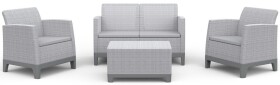 KETER SCANDI FORMA SET - Ash grey/Storm grey