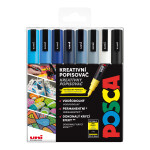 Sada popisovačů Posca WINTER, 0,9 1,3 mm, tónů