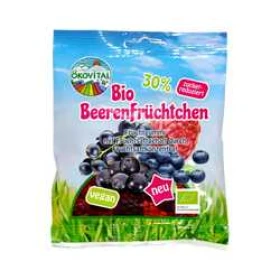 Ökovital Bonbony želatinové Lesní plody vegan méně sladké BIO 80 g