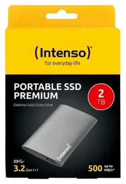 Intenso 3823470 antracitová / Externí SSD / 2.5" / 2TB / USB 3.2 Gen 1 (3823470)