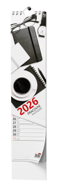 Nástěnný kalendář vázankový/kravata 2026 Baloušek - Pracovní