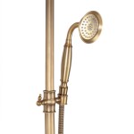 REA - Sprchový set BERGAMO antique bronze REA-P5002
