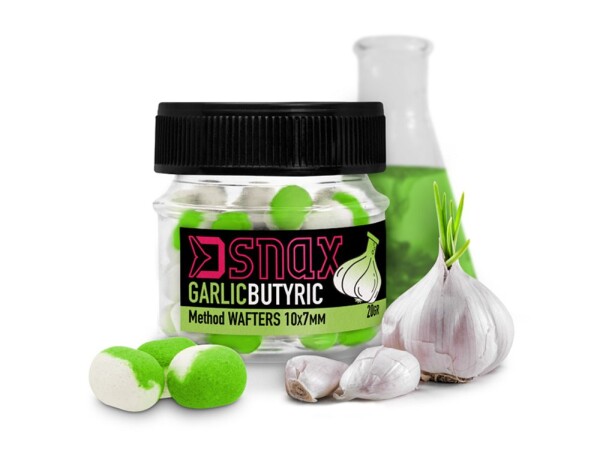 Delphin Nástraha D Snax Waft Česnek-Butyric 20g - 10x7mm,Delphin Nástraha D Snax Waft Česnek-Butyric 20g - 10x7mm