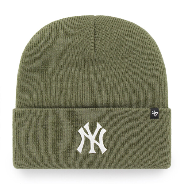 47 Brand Pánská zimní čepice New York Yankees MLB Haymaker '47 CUFF KNIT Moss