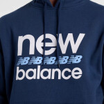 Mikina New Balance Sport Graphic Fleece Hoodie NNY M MT51941NNY pánské L