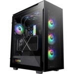 THERMALTAKE Divider 500 TG ARGB černá / ATX / 1x USB-C 3.2 / 2x USB-A 3.0 / bez zdroje / průhledná bočnice (CA-1T4-00M1WN-01)