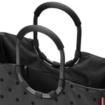 Nákupní taška Reisenthel Loopshopper L Frame Glossy dots black