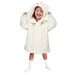 Cozy Noxxiez Ovečka - hřejivá televizní mikinová deka s kapucí / 7 - 12 let (20-CH330)