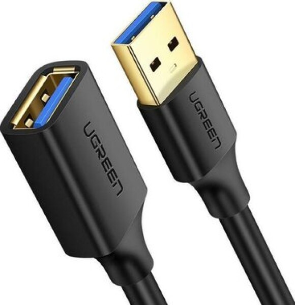 Ugreen Kabel USB-A 3.0 (M) - USB-A 3.0 (F) 1.5 m černá (30126)