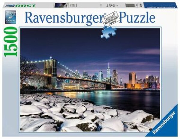 RAVENSBURGER Zima v New Yorku 1500 dílků