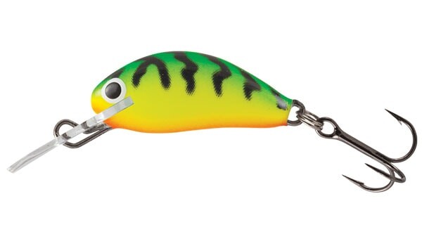 Salmo Wobler Hornet Floating 4cm - Green Tiger,Salmo Wobler Hornet Floating 4cm - Green Tiger