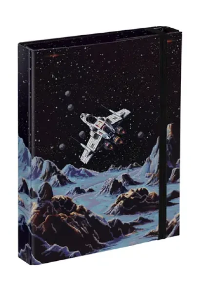 BAAGL Desky na školní sešity A5 Pixel Space / 17 x 23 x 3 cm (A-35086)