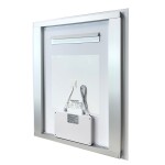 Mereo Zrcadlo 60x70 cm s LED osvětlením a odmlžováním CN155