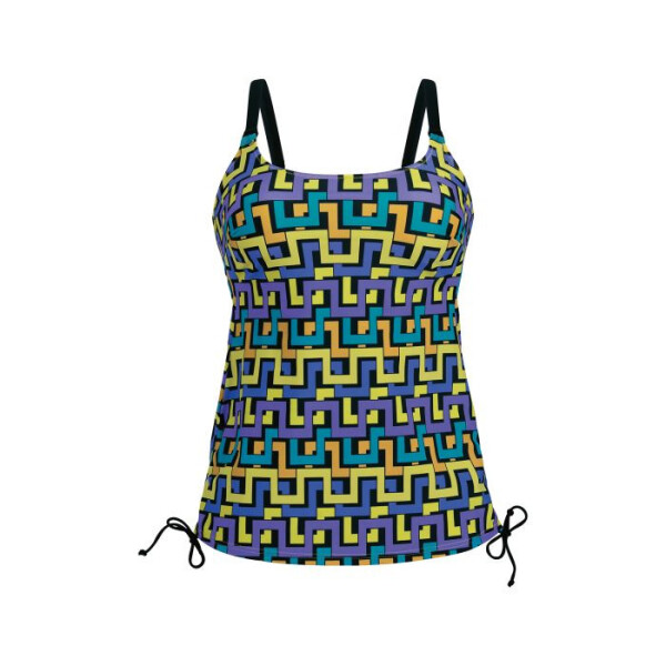 Style Yara Top tankini - horní díl 8488-1 multi colour - Anita Classix 009 multi colour 40D