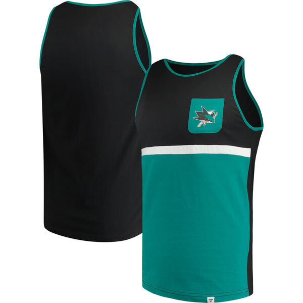 Fanatics Pánské Tílko San Jose Sharks Color Block Pocket Velikost: S