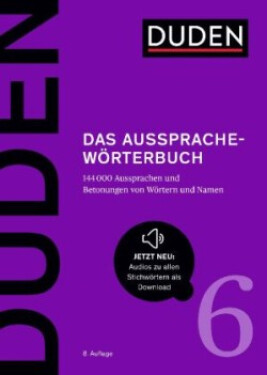 Duden Band 6 - Das Aussprachewörterbuch (8. Auflage) - Kleiner, Stefan; Knöbl, Ralf