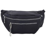 Trendy dámská koženková ledvinka Pentti, tmavě modrá