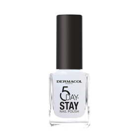 Dermacol Dlouhotrvající lak na nehty 5 days stay č.56 Arctic White 11 ml