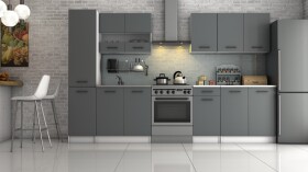 FRONTI Kuchyňská linka DAGA III 300 SL4 - antracit