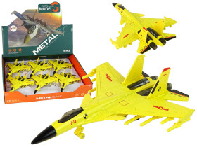 Mamido Stíhačka s třecím pohonem 1:72 žlutá