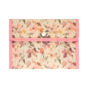 Pouzdro na dokumenty B6 - Světlé květiny - Albi