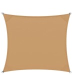 Malatec Stínící plachta čtverec 4x4m 10189 písková 200g/m