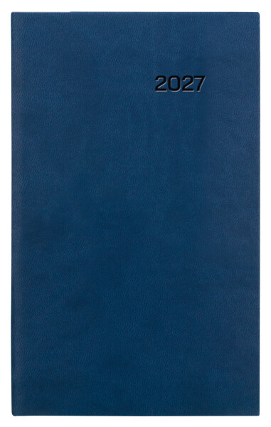 Týdenní diář 2027 Graspo kapesní Viva modrý