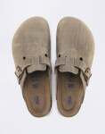 Birkenstock Boston Soft Footbed Oiled Leather Tabacco Brown 45