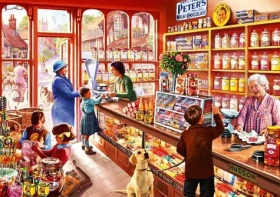 BLUEBIRD Puzzle Cukrárna na návsi