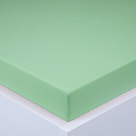 Napínací prostěradlo jersey EXCLUSIVE světle zelené 180 x 200 cm