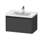 DURAVIT - Ketho.2 Umyvadlová skříňka 44x78x46 cm, 1 zásuvka, grafit mat K25083049490000
